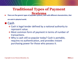 Q. Payment Systems