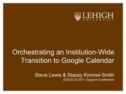 PowerPoint - Lehigh University