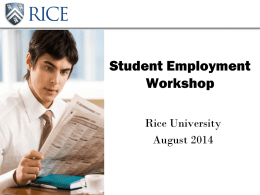 PowerPoint - Office of Financial Aid