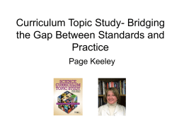 Bridging the Gap Between Standards and Practice