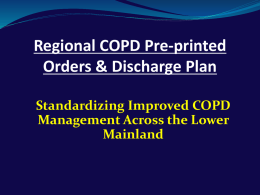 COPD Toolkit Slide Presentation 1Sept2010