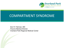 COMPARTMENT SYNDROME