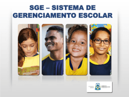 Slides - SGE - Reunião Secretários Mul. de Educação