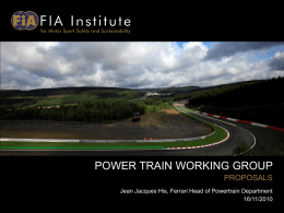 power train working group