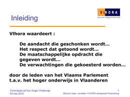 Presentatie_Maurice_Vaes__VLHORA_