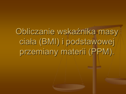 BMI i PPM - Alfa