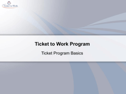 Presenation_Ticke Program Basics_10072014