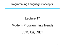 Lecture 17