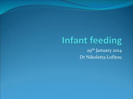 Infant feeding - Mededcoventry.com