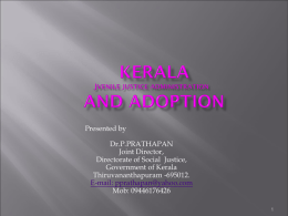Adoption in Kerala