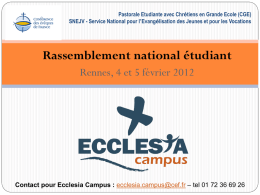 sur Rennes - Ecclesia Campus