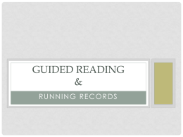 Guided Reading Powerpoint