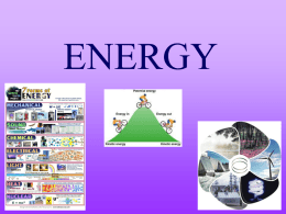 Energy POWERPOINT