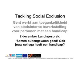 Lunchgesprek `Samen buitengewoon goed! Ook jouw collega