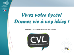Le Conseil de la Vie Lycéenne - Lycées Emile Zola à Aix-en
