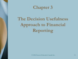 Perfectly Specified Decision Process, Cont.