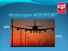 Historique AEROPORT - la CGT de Loire Atlantique