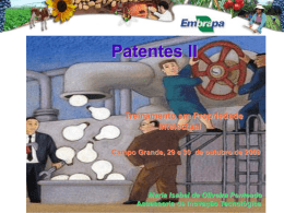 Patentes - Embrapa
