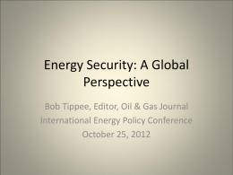 PPT - International Energy Policy Conference