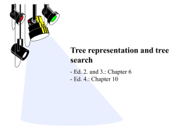 Data Structures for Representing Trees
