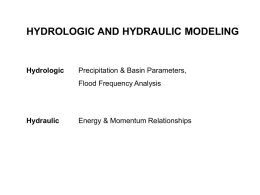 hydraulic modeling example