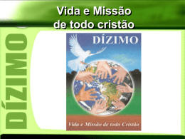 Campanha_Dizimo_2008 - Diocese de Caraguatatuba