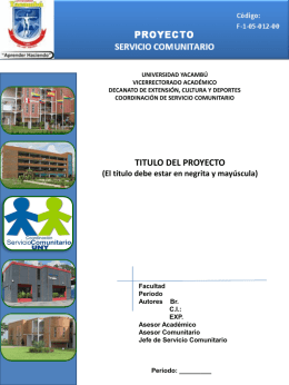 Estructura del Proyecto - Universidad Yacambú UNY