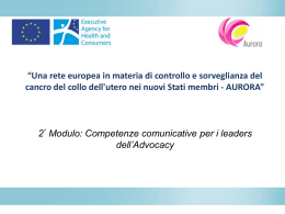 Comunicazione Non Verbale - Aurora