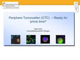 Periphere Tumorzellen – ready for prime time?