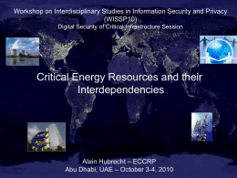 PPT - The Center for Interdisciplinary Studies in Security and Privacy