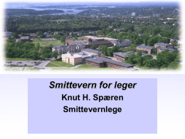 Smittevern - Diakonhjemmet Sykehus