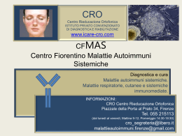 CFMAS Centro fiorentino malattie autoimmuni