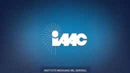 Diseño y Desarrollo - IMAAC - Instituto Mexicano del Aerosol, AC