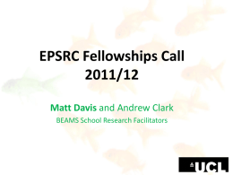 media:EPSRC Fellowships Briefing August 2011