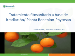 Current activities of phytosanitary irradiation in the world. New