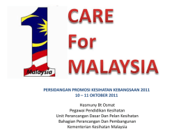Sistem Kesihatan di Malaysia