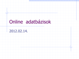 Online_ adatbazisok