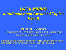 Data Mining - Faculty of Computer Science and Information