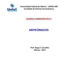 antifúngicos - Unifal-MG