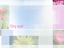 Dry soil - University of Minnesota Extension