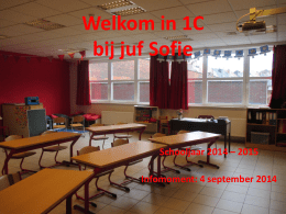 Welkom in 1C !