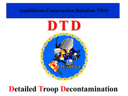 PPT: Troop Decontamination