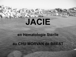JACIE - CHU Brest