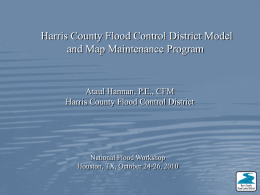 Ataul Hannan, Harris County Flood Control