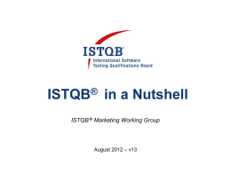 ISTQB - CSTB