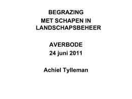 Achiel Tylleman - Landschapszorg