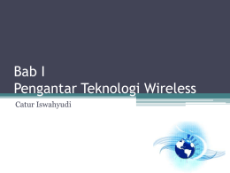 01-Pengantar Jaringan Wireless - Elista