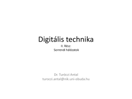 Digitális technika II