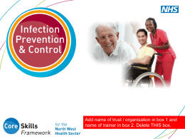 What are Healthcare Associated Infections?