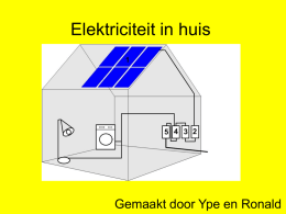 Elektriciteit in huis